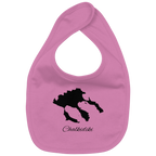 Chalkidiki Silhouette Griechenland - Organic Baby-Lätzchen