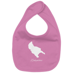 Zakynthos Silhouette Griechenland - Organic Baby-Lätzchen