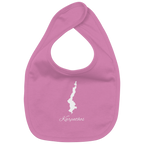 Karpathos Silhouette Griechenland - Organic Baby-Lätzchen