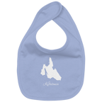 Kefalonia Silhouette Griechenland - Organic Baby-Lätzchen