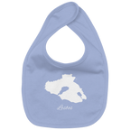 Lesbos Silhouette Griechenland - Organic Baby-Lätzchen