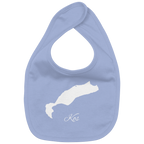 Kos Silhouette Griechenland - Organic Baby-Lätzchen