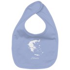 Ellada Silhouette Griechenland - Organic Baby-Lätzchen