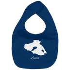 Lesbos Silhouette Griechenland - Organic Baby-Lätzchen