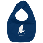 Lefkada Silhouette Griechenland - Organic Baby-Lätzchen