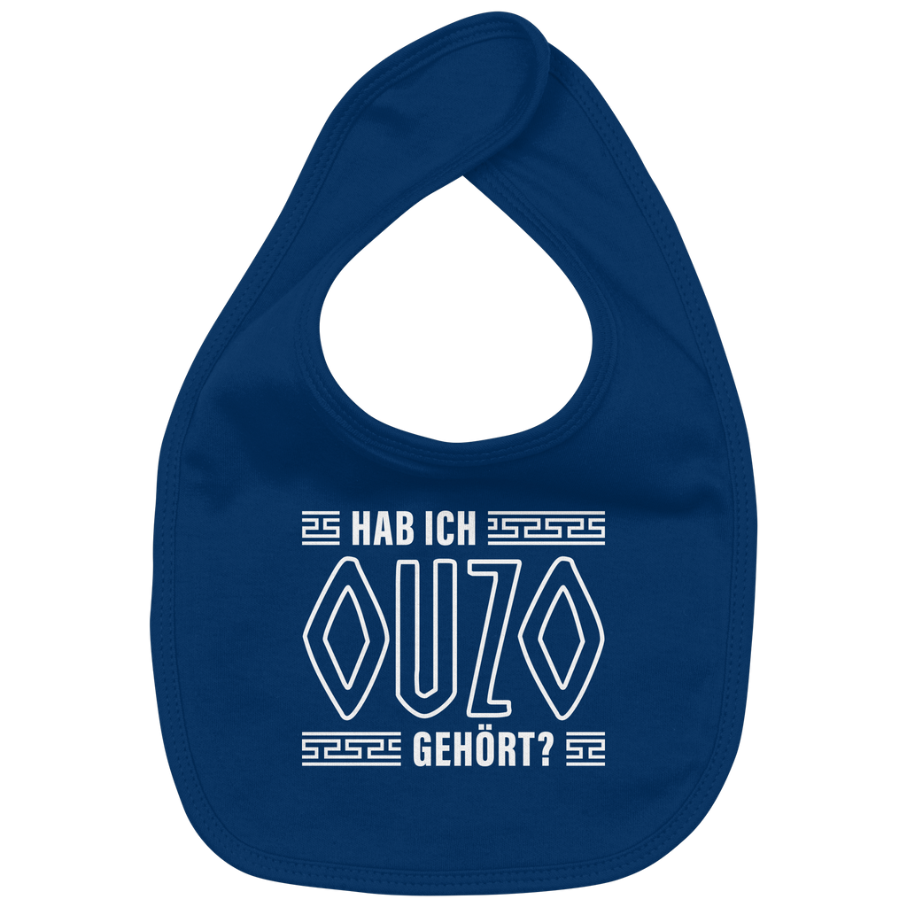 Hab ich Ouzo gehört? - Organic Baby-Lätzchen