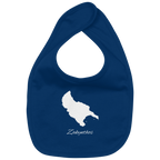 Zakynthos Silhouette Griechenland - Organic Baby-Lätzchen