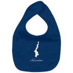 Karpathos Silhouette Griechenland - Organic Baby-Lätzchen