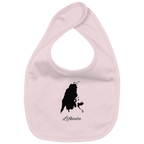 Lefkada Silhouette Griechenland - Organic Baby-Lätzchen