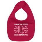 Hab ich Ouzo gehört? - Organic Baby-Lätzchen