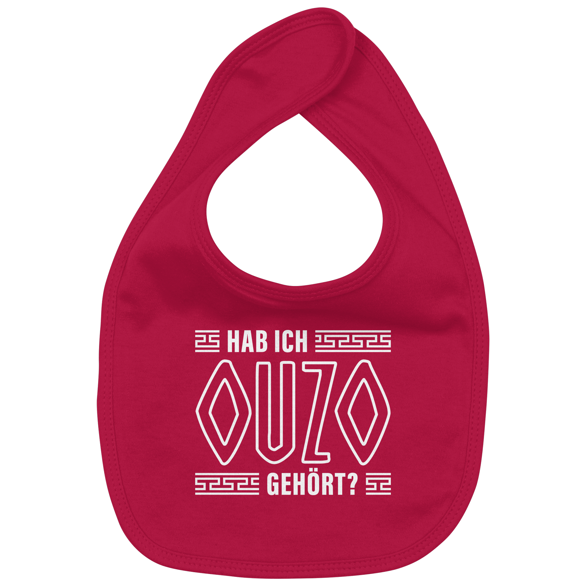 Hab ich Ouzo gehört? - Organic Baby-Lätzchen