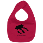 Chalkidiki Silhouette Griechenland - Organic Baby-Lätzchen