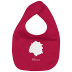 Thasos Silhouette Griechenland - Organic Baby-Lätzchen