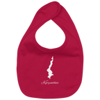 Karpathos Silhouette Griechenland - Organic Baby-Lätzchen