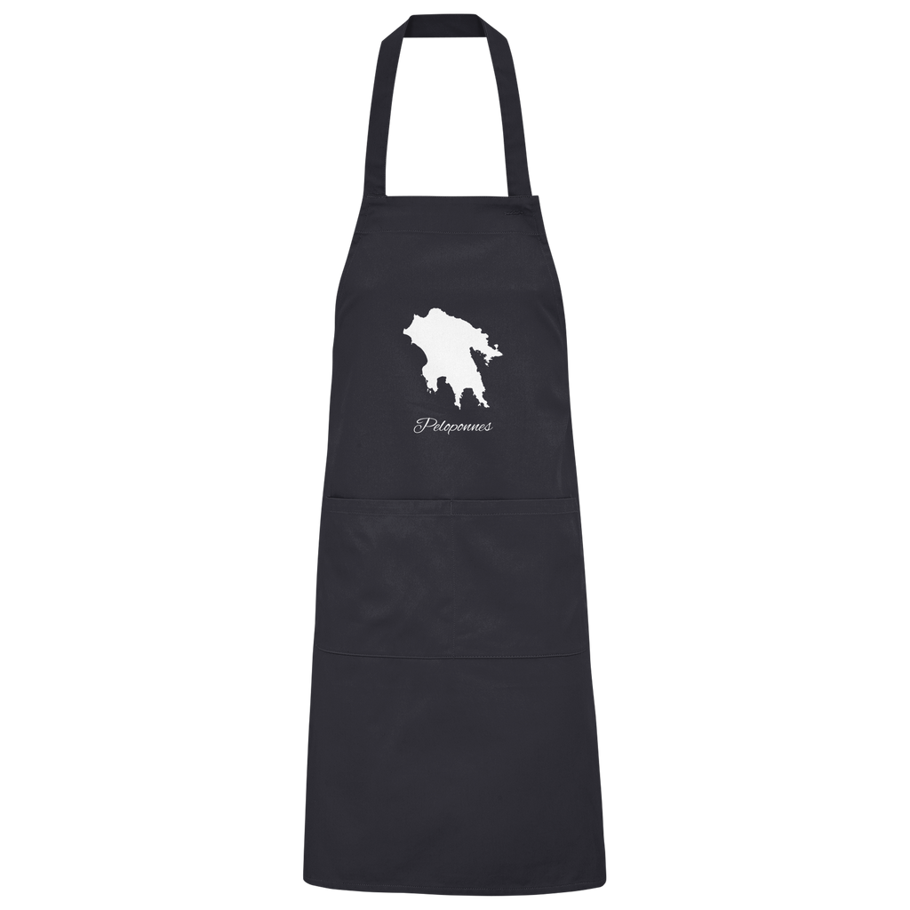 Peloponnes Silhouette Griechenland - Organic Grillschürze