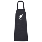 Rhodos Silhouette Griechenland - Organic Grillschürze