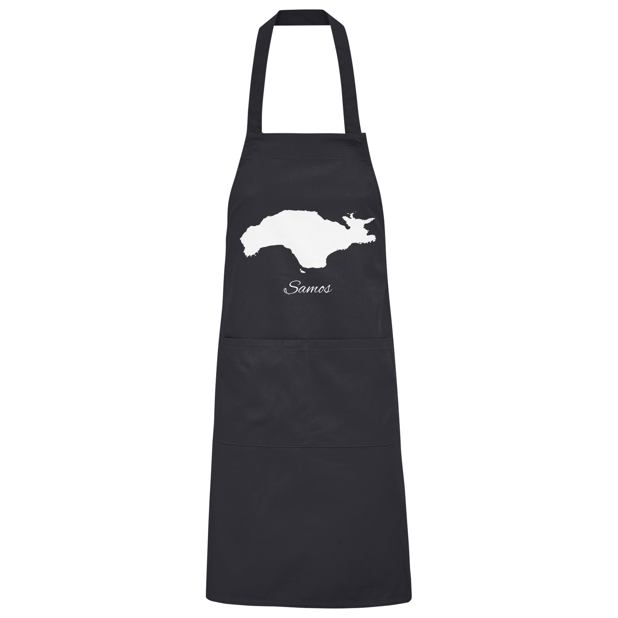Samos Silhouette Griechenland - Organic Grillschürze