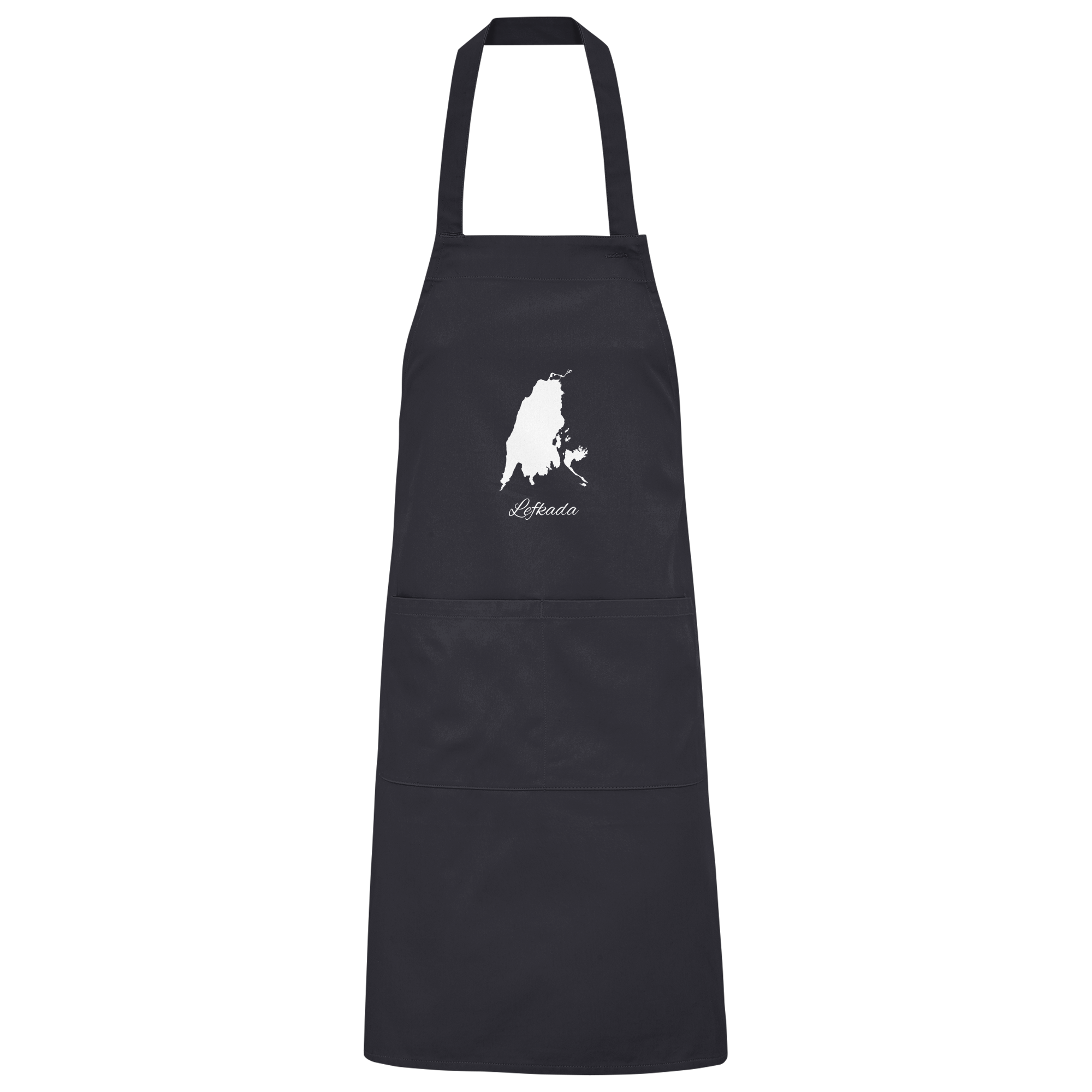 Lefkada Silhouette Griechenland - Organic Grillschürze