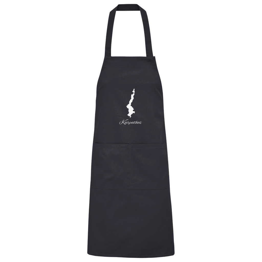 Karpathos Silhouette Griechenland - Organic Grillschürze