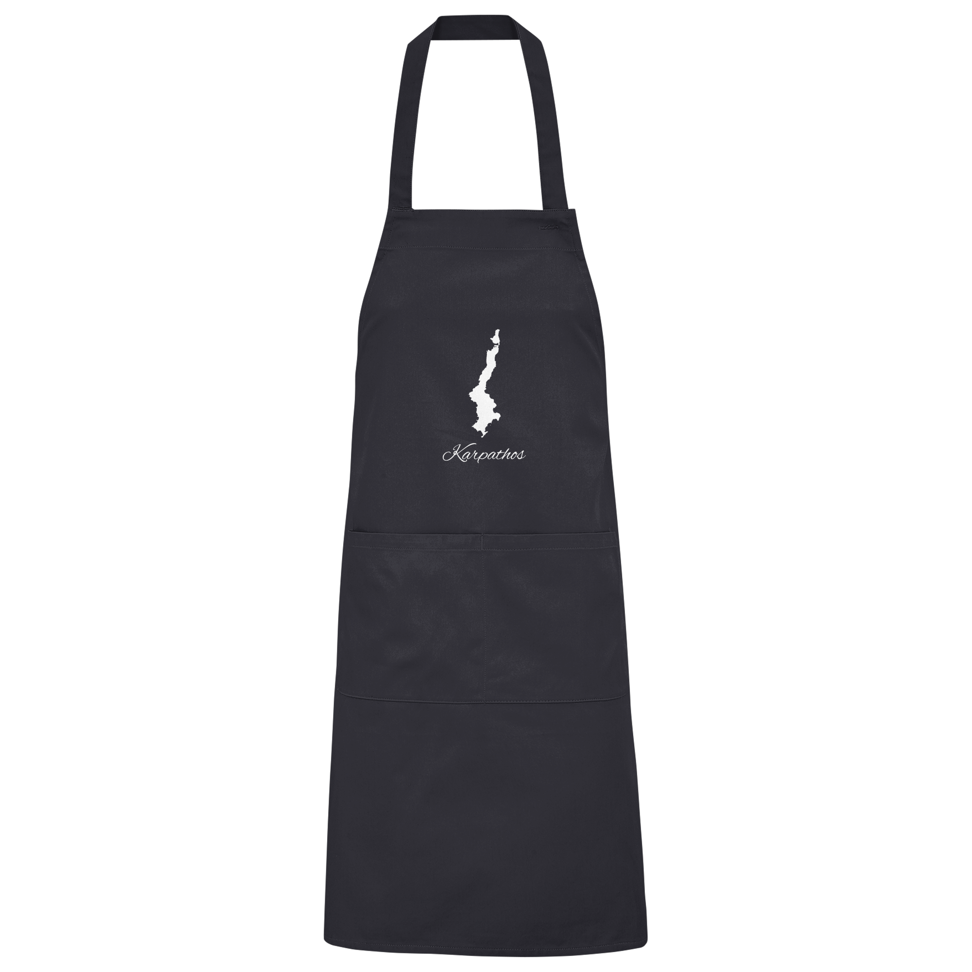 Karpathos Silhouette Griechenland - Organic Grillschürze