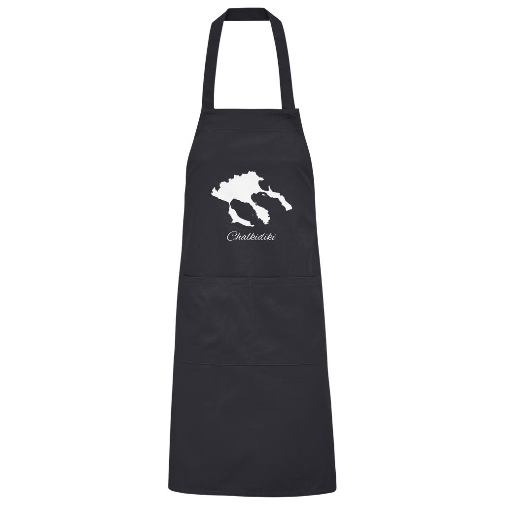 Chalkidiki Silhouette Griechenland - Organic Grillschürze