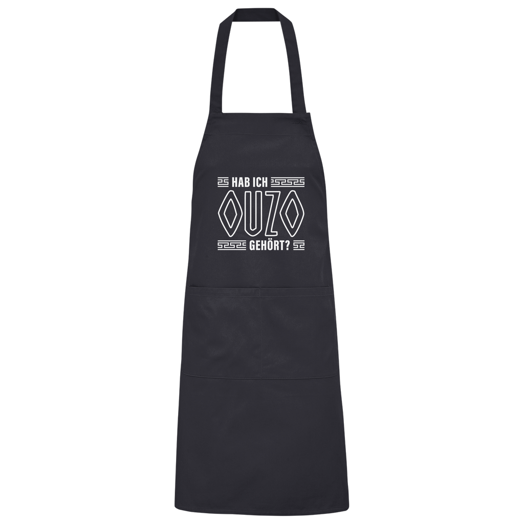 Hab ich Ouzo gehört? - Organic Grillschürze