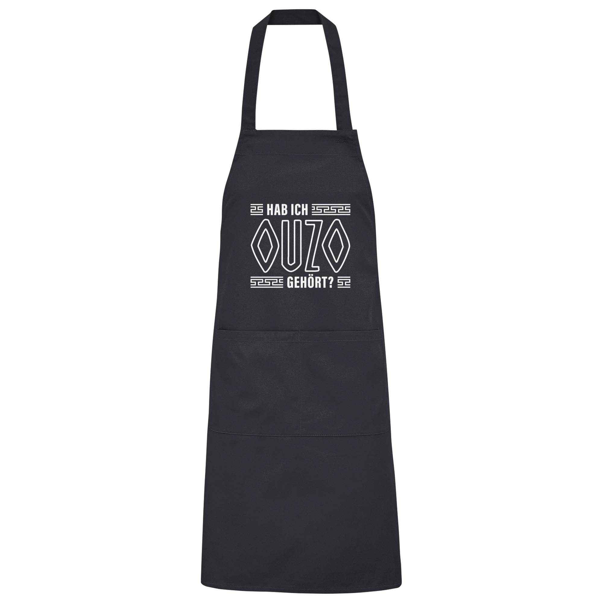 Hab ich Ouzo gehört? - Organic Grillschürze