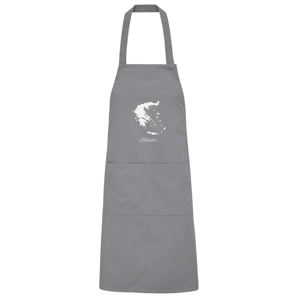 Ellada Silhouette Griechenland - Organic Grillschürze