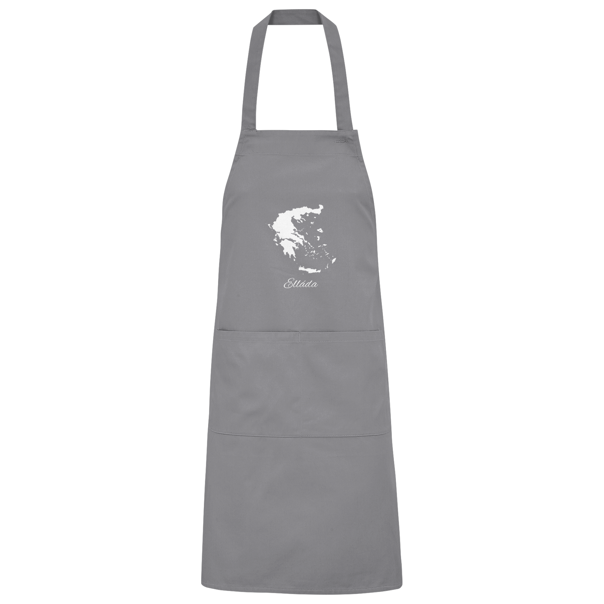 Ellada Silhouette Griechenland - Organic Grillschürze