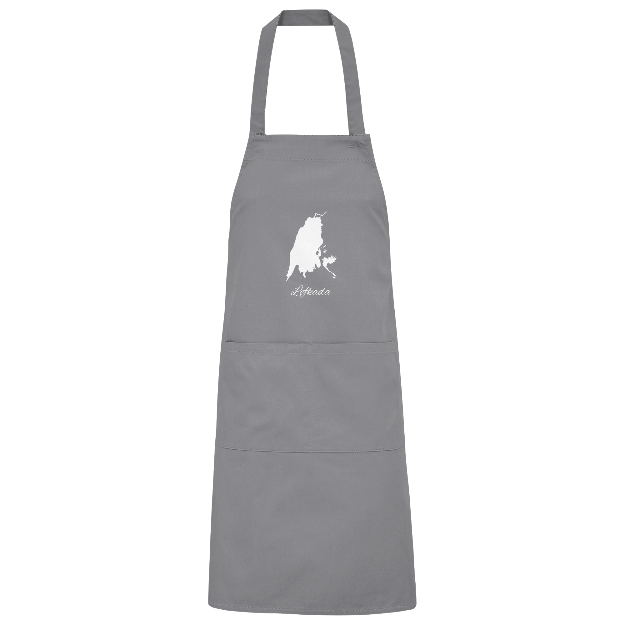 Lefkada Silhouette Griechenland - Organic Grillschürze