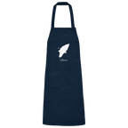 Rhodos Silhouette Griechenland - Organic Grillschürze