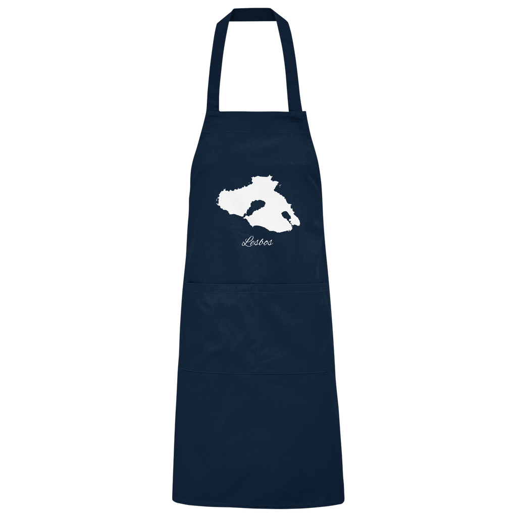Lesbos Silhouette Griechenland - Organic Grillschürze