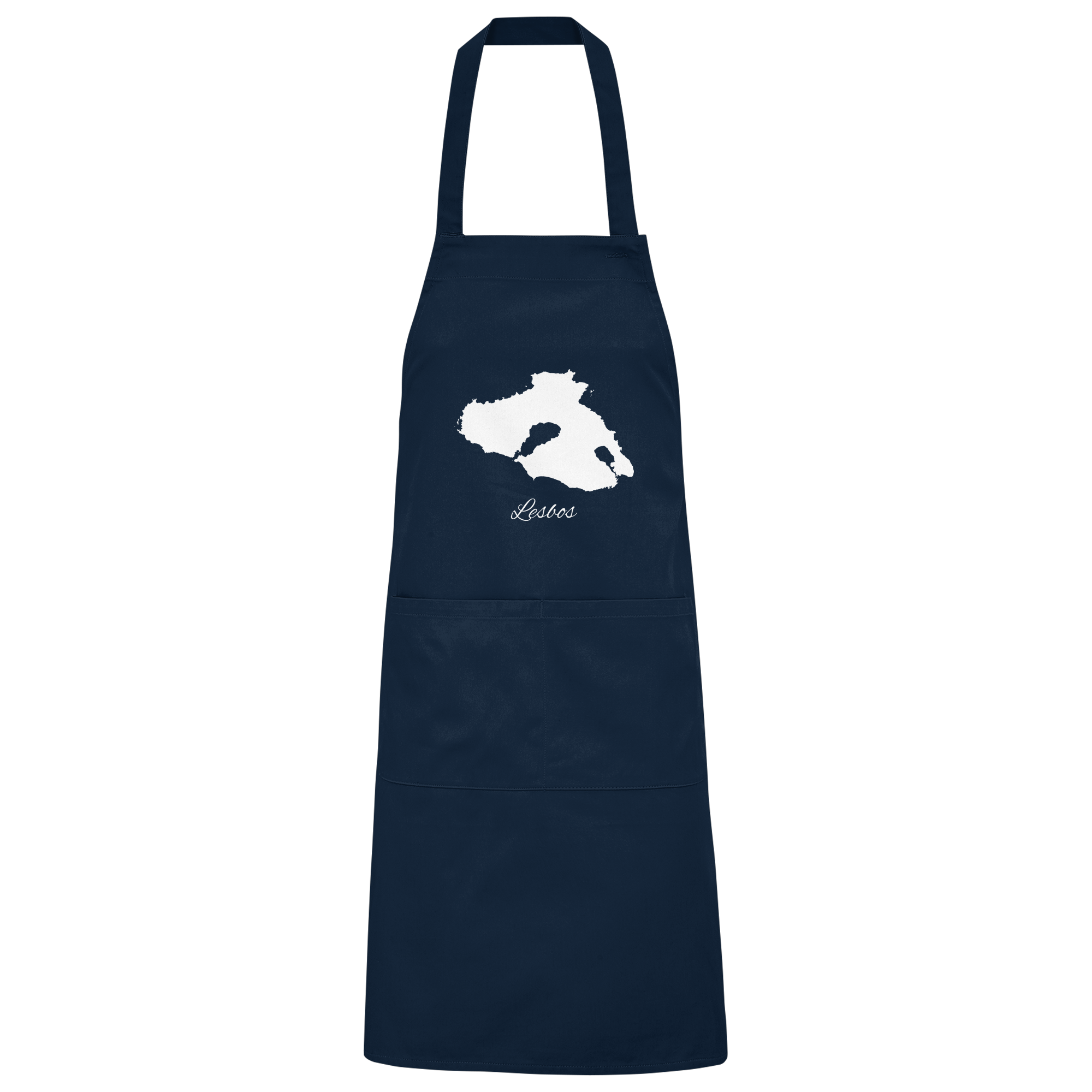 Lesbos Silhouette Griechenland - Organic Grillschürze