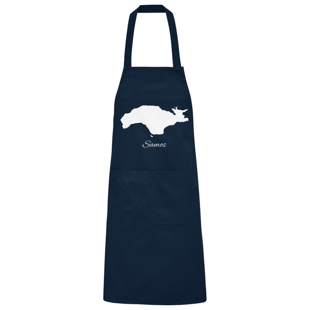 Samos Silhouette Griechenland - Organic Grillschürze