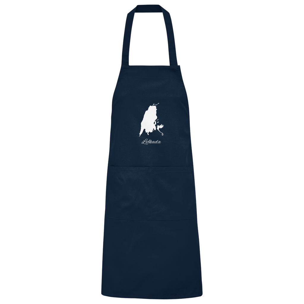 Lefkada Silhouette Griechenland - Organic Grillschürze