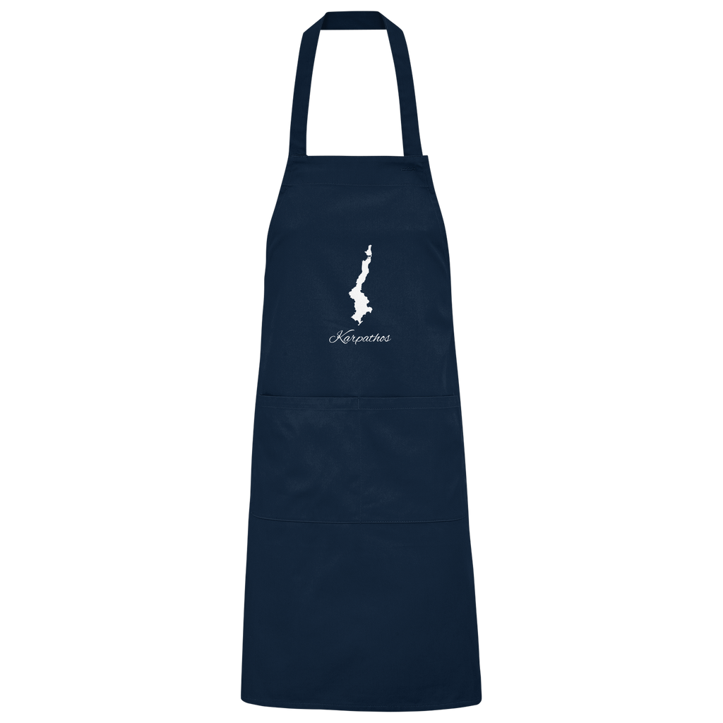 Karpathos Silhouette Griechenland - Organic Grillschürze