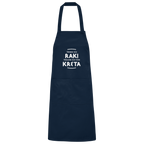 Trinke ich Raki träume ich von Kreta - Organic Grillschürze