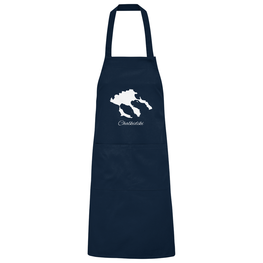 Chalkidiki Silhouette Griechenland - Organic Grillschürze