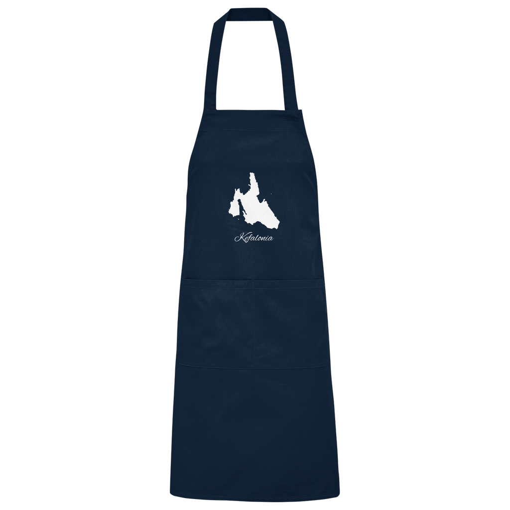 Kefalonia Silhouette Griechenland - Organic Grillschürze