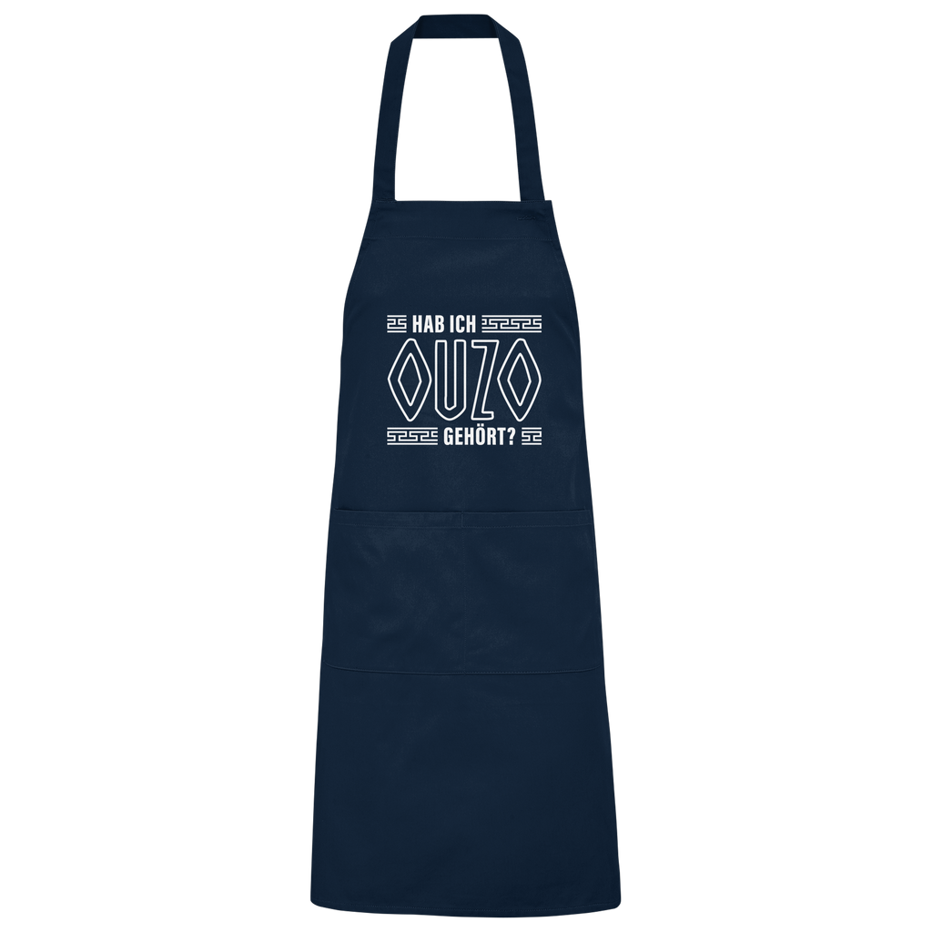 Hab ich Ouzo gehört? - Organic Grillschürze