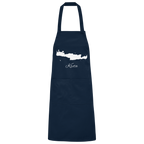 Kreta Silhouette Griechenland - Organic Grillschürze