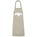 Samos Silhouette Griechenland - Organic Grillschürze