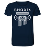 Rhodes Greek Column Head - Organic Shirt
