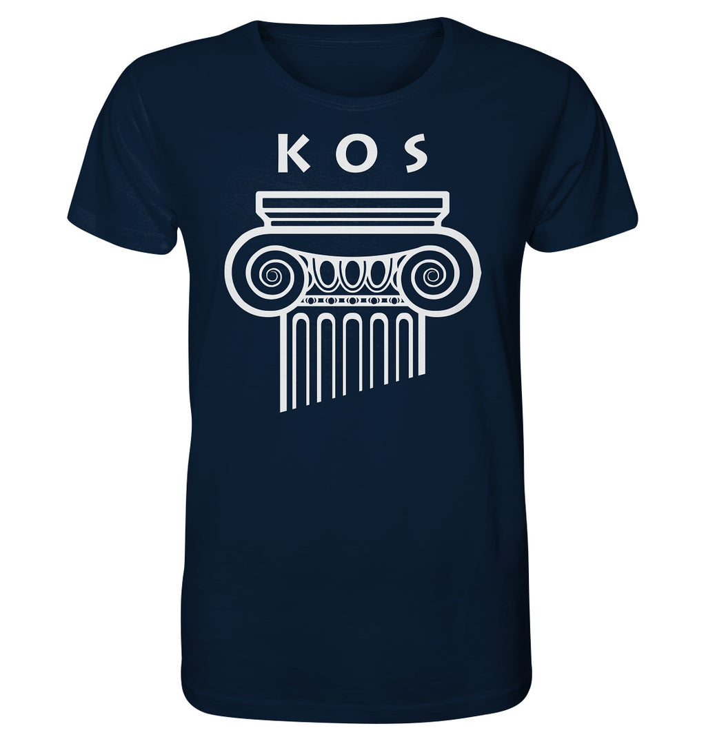 Kos Greek Column Head - Organic Shirt