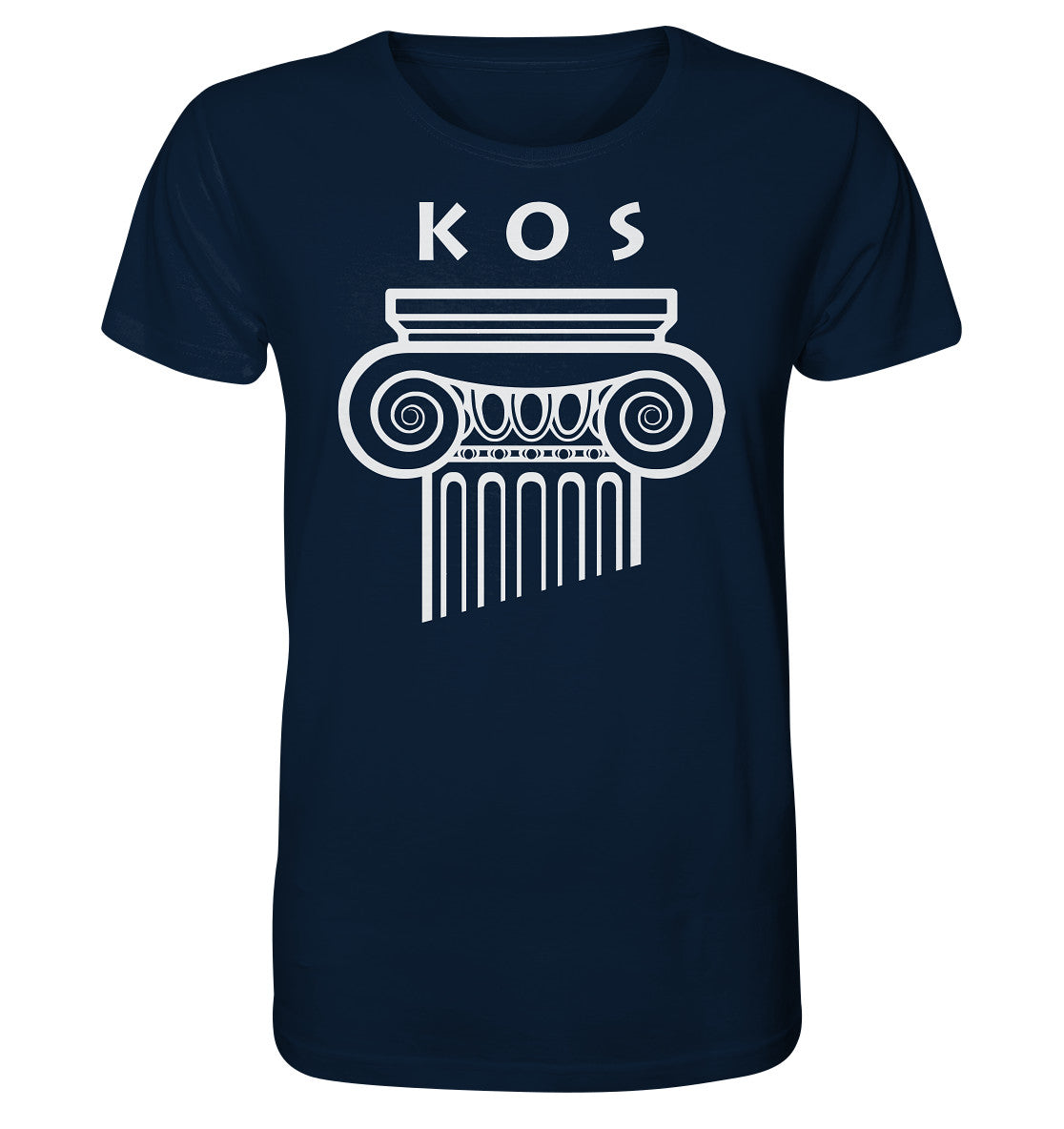 Kos Griechischer Säulenkopf - Organic Shirt