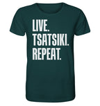 LIVE. TZATZIKI. REPEAT. -Organic shirt