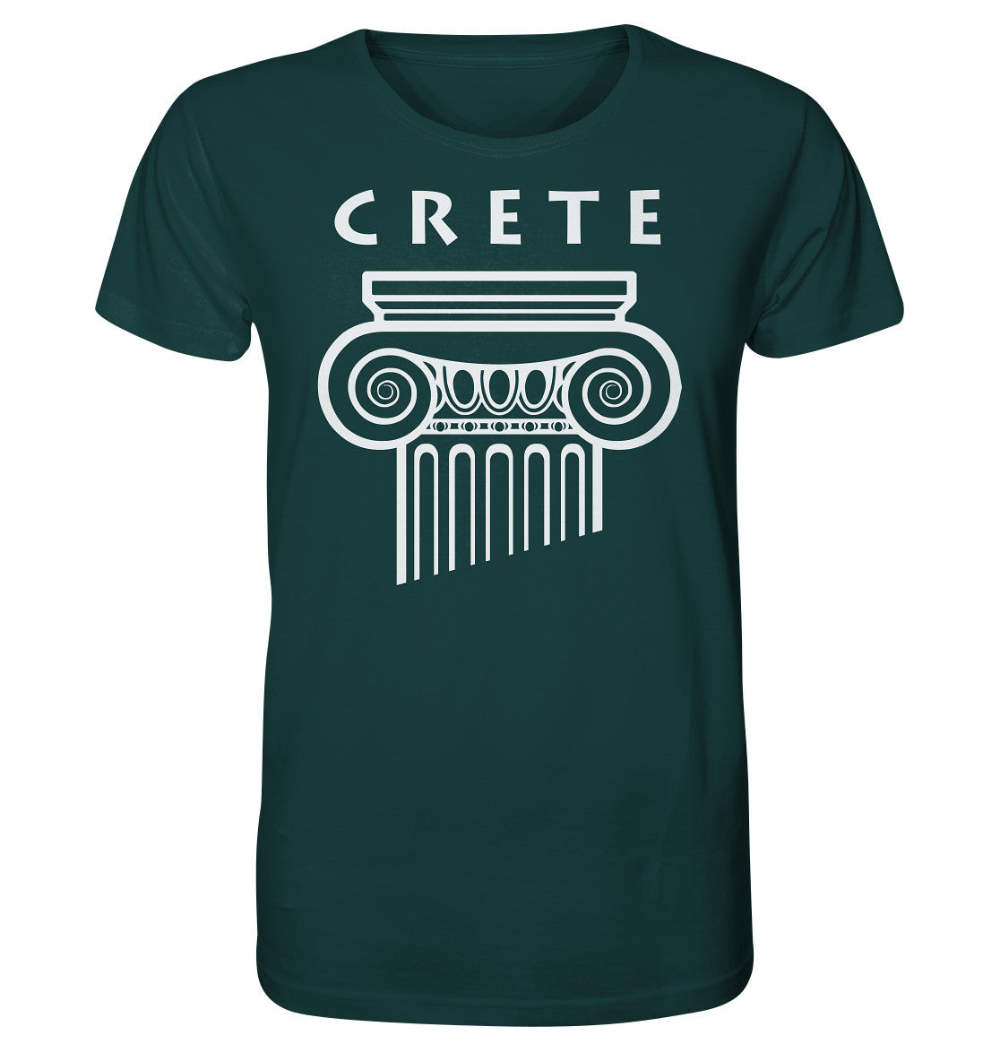Crete Griechischer Säulenkopf - Organic Shirt