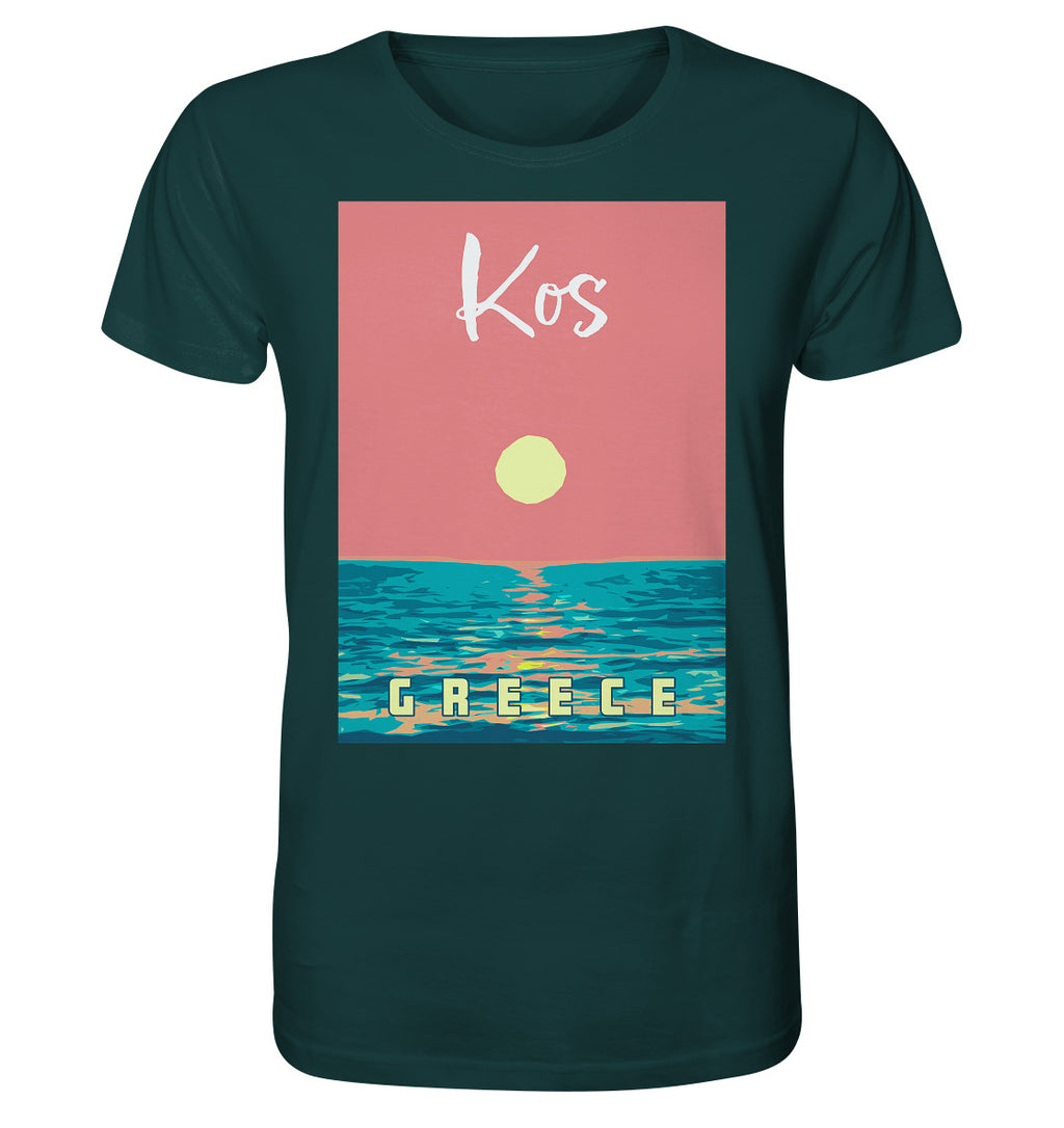 Sunset Ocean Kos Greece - Organic Shirt