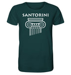 Santorini Griechischer Säulenkopf - Organic Shirt