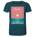 Sunset Ocean Crete Greece - Organic Shirt